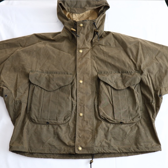 RARE CROPPED WAXED PARKA JACKET - Picture 4 of 12